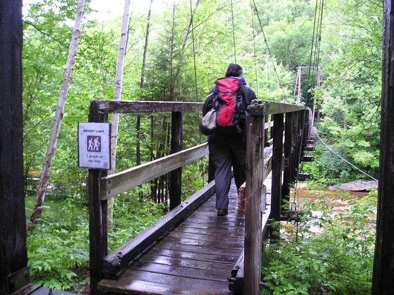 PemiBridgeHike (21).JPG - We decided to go one at a time.